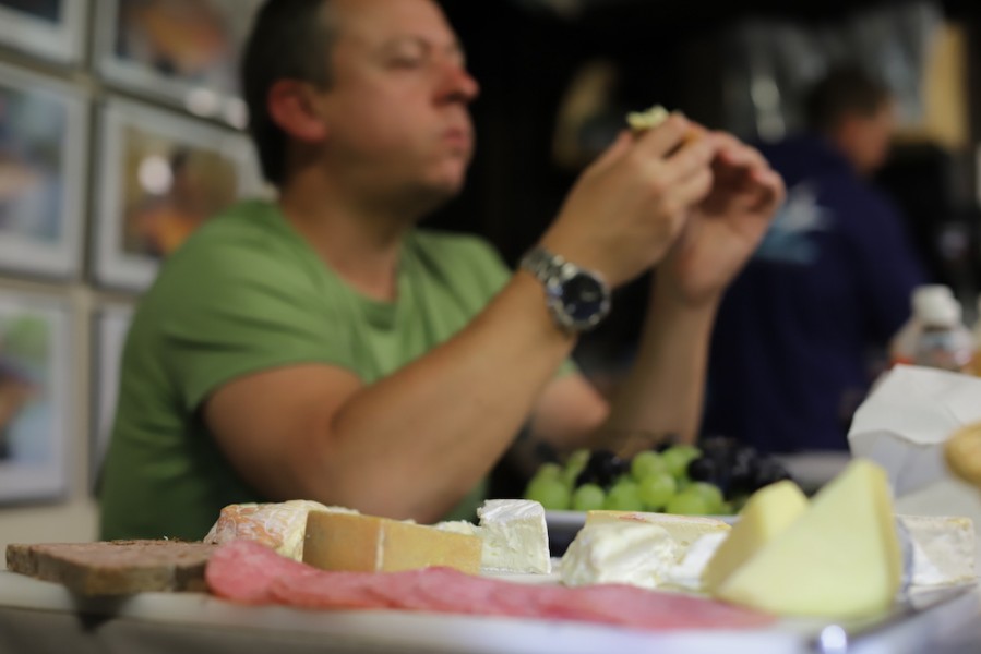 Is that cheese? That'll do me right up!