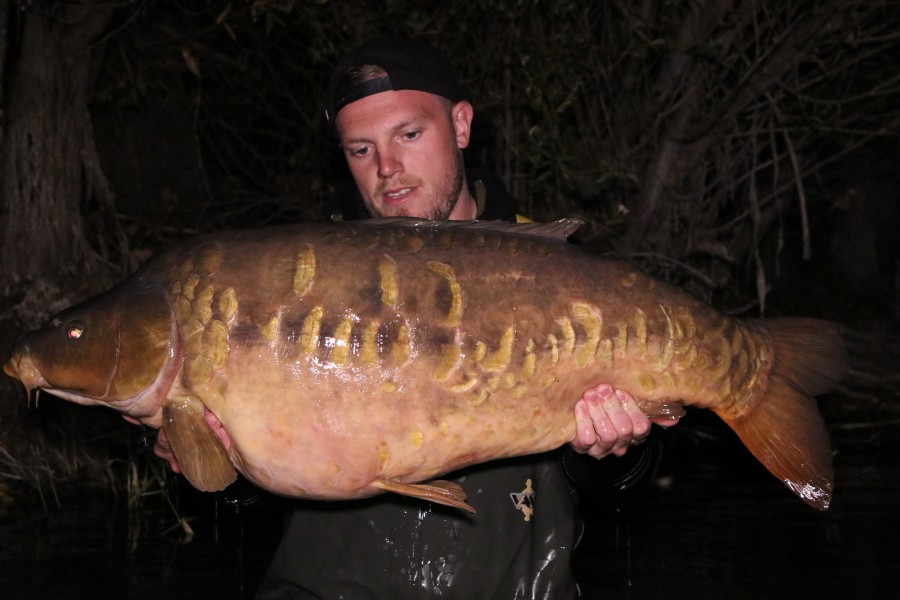 Jack with Chop Dorsal at 50lb 8oz 28.9.2019 Alamo