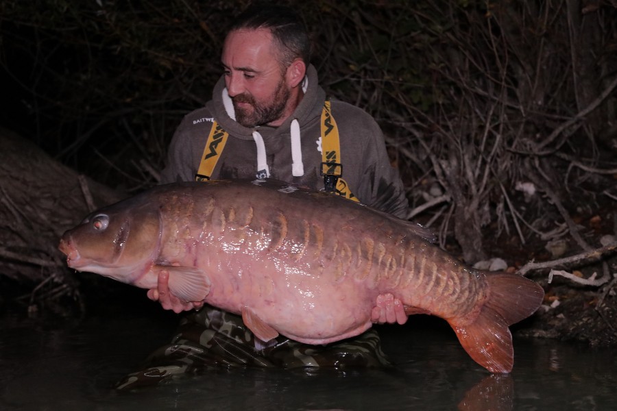 Chris Clarke, 53lb, Co's Point, 02/11/2019