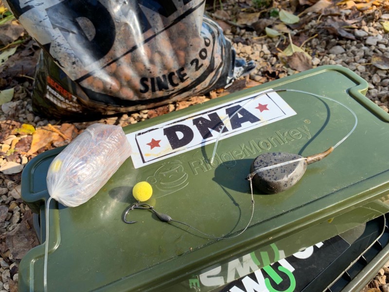 Small parcels of bait at this time of year are ideal!