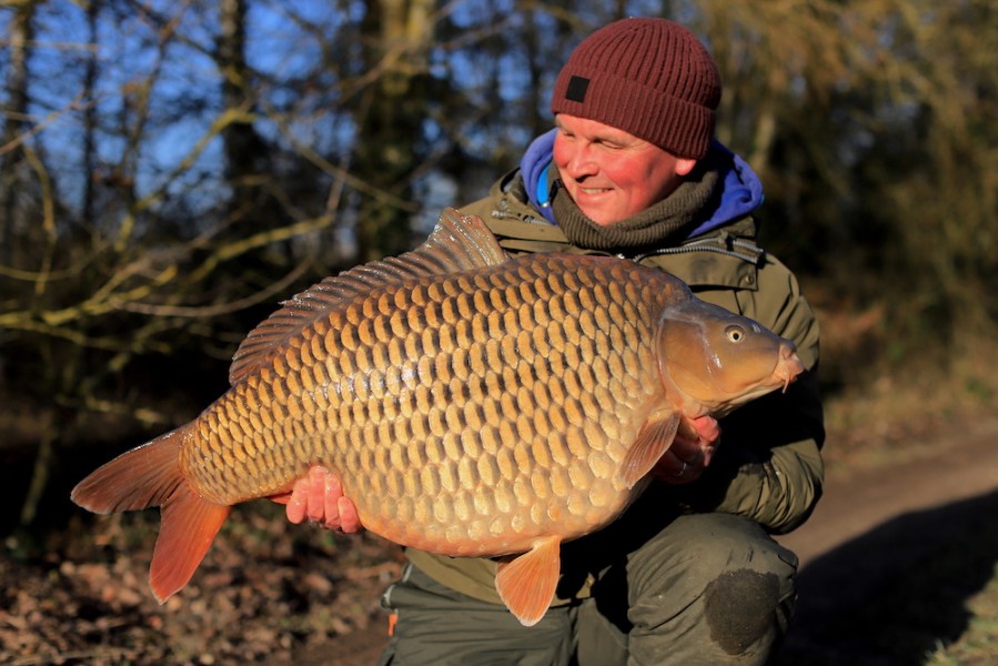 Andy Savage, 43lb, Bob's Beach. 18.01.2020