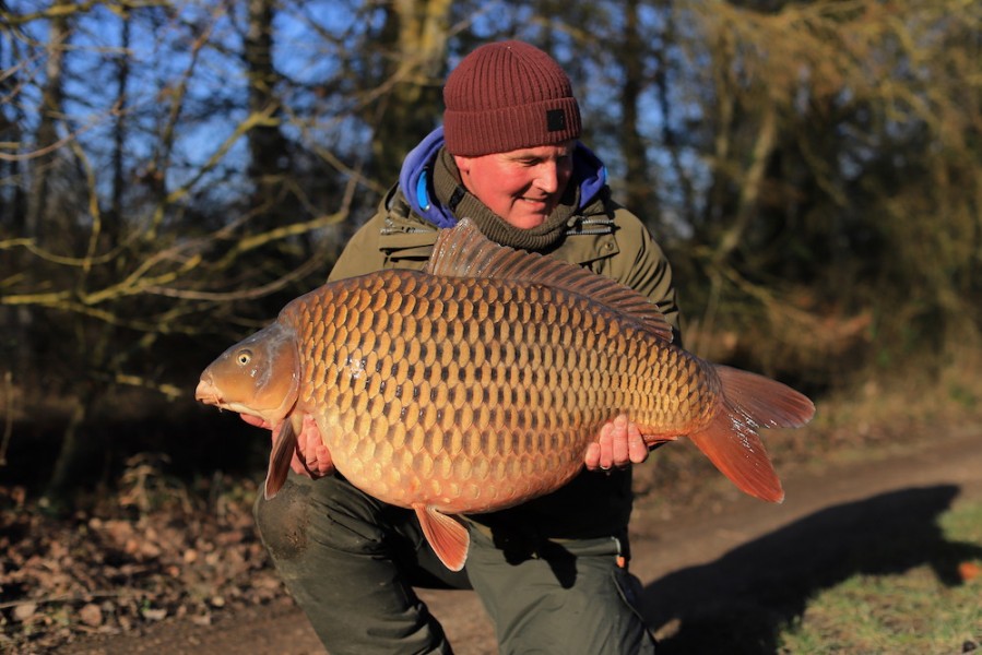 Andy Savage, 43lb, Bob's Beach. 18.01.2020