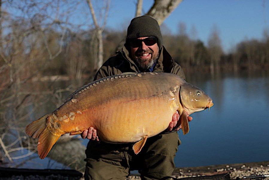 Buzz Burrett, 34lb, Co's Point, 28.12.19