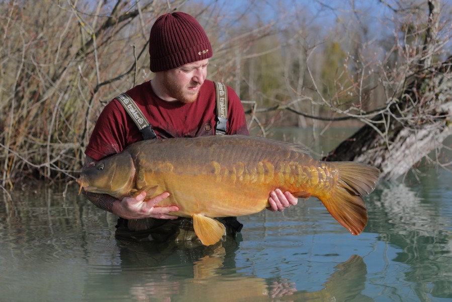 Lewis Hannaford, 38lb, Co's Point, 15.02.20