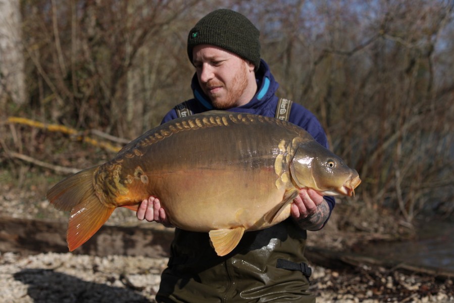 Lewis Hannaford, 30lb, Co's Point, 15.02.20