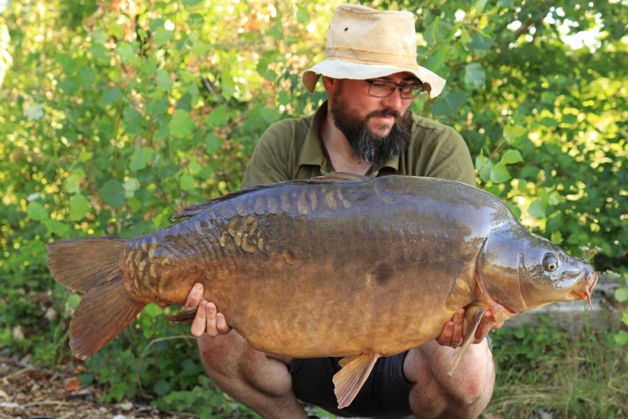Andy Heys, 42lb, Co's Point. 18.07.2020