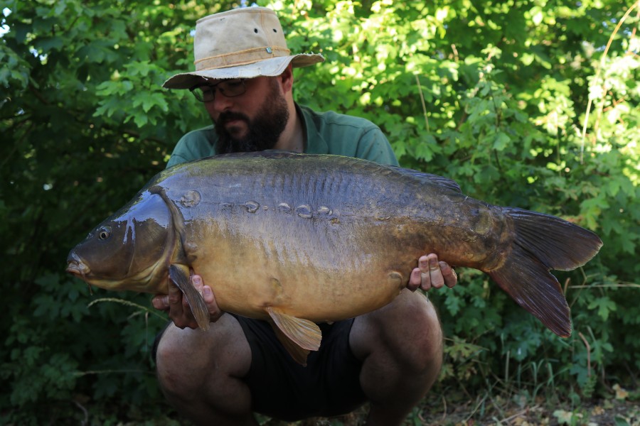 Andy Heys, 39lb, Co's Point. 18.07.2020