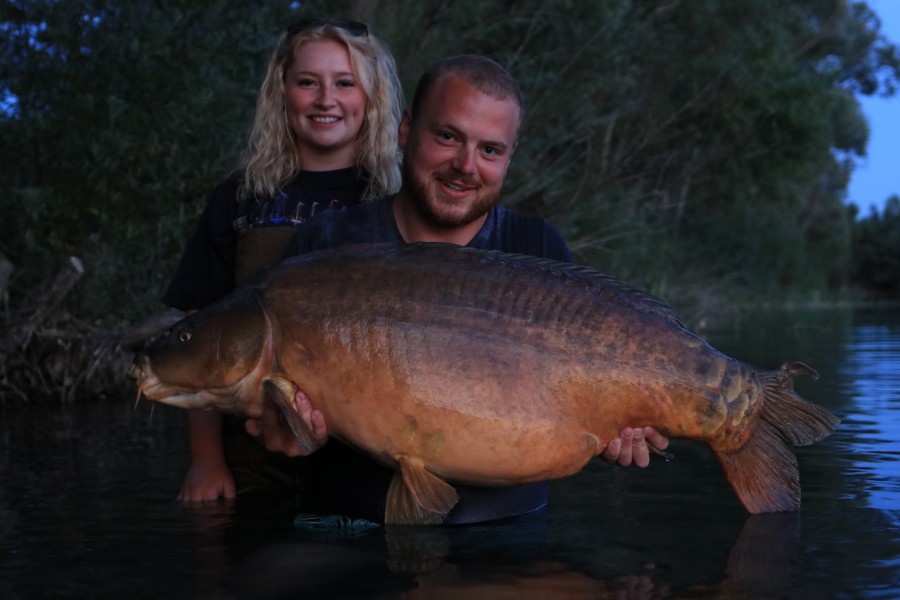 Shane Lune & Millie, 64lb, The Alamo. 18.07.2020