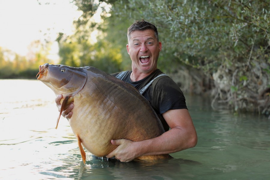 Pull!!!! Bazza going shotgun.