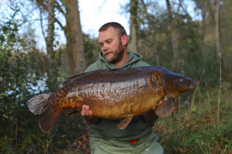 Per ogard Hansen, 36lb 4oz, Alamo, 17.10.20