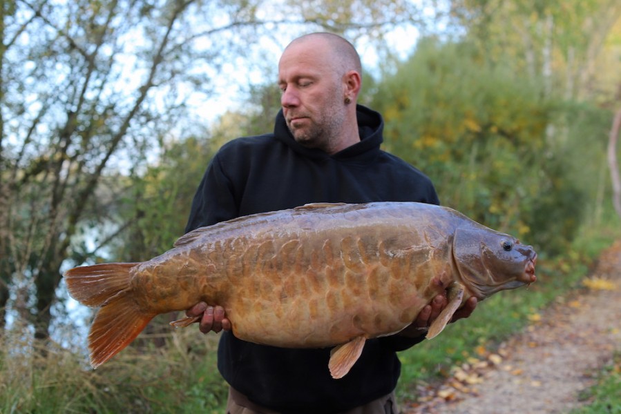 Simon Machholt, 34lb 8oz, Stink, 17.10.20