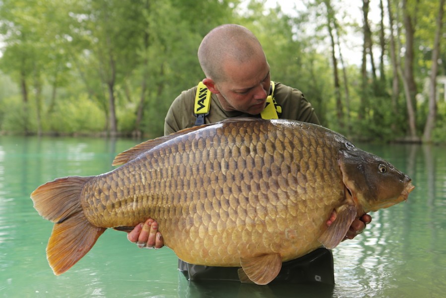 James Jones with The Lippy Common at 66lb from Alcatraz