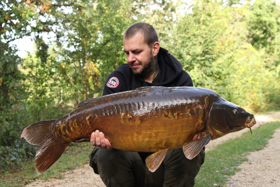 Very special one this !!! "The Leney" at 43lb 12oz!! well in Geoff.....