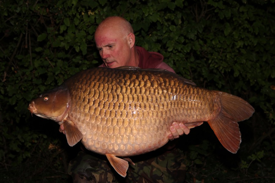 One of the biggest stocky Commons in the lake "La Boheme" at 48lb 8oz.......