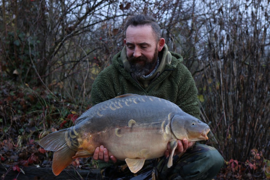 "Wriggly Cnut" what a name haha.........coming in at 25lb 4oz............