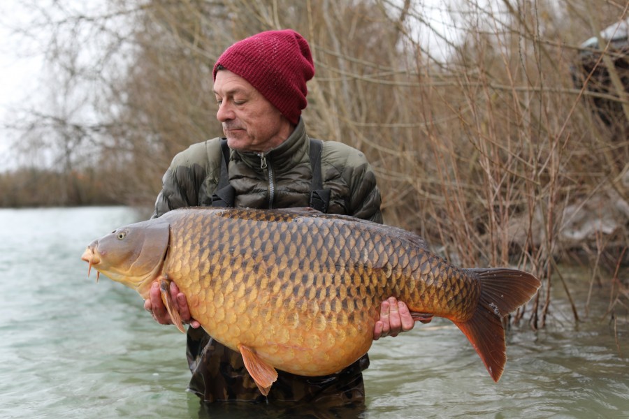 Oh Nick!!..... what a fish, new top weight, "Lennys" at 57lb and a new PB well done mate.........