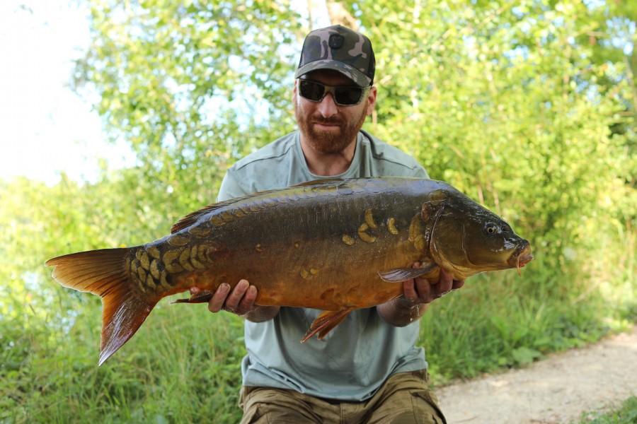 Henry with a lovely stocky!