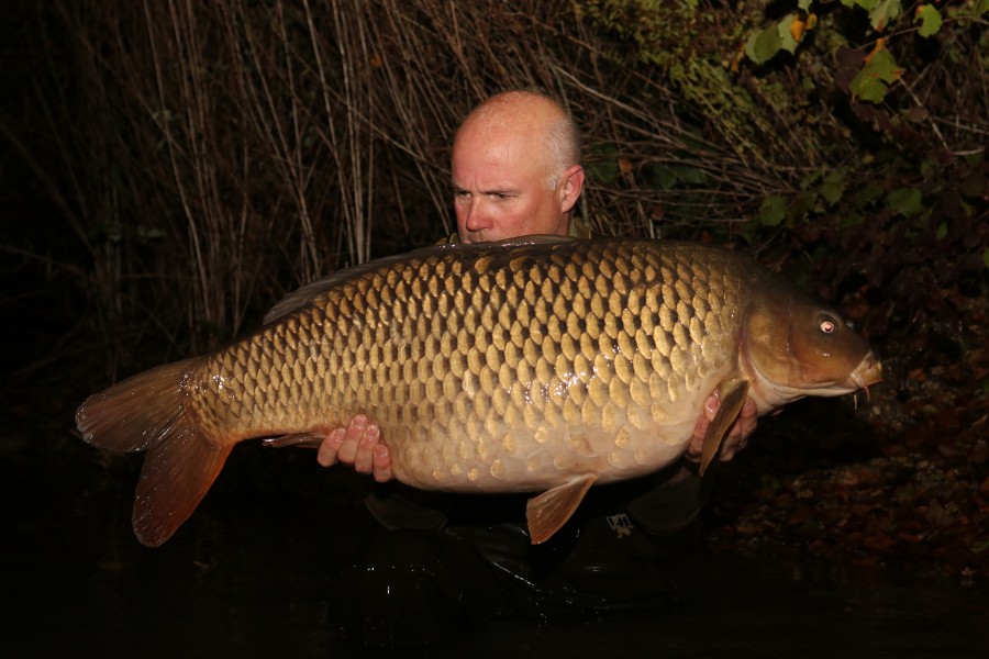 Steve With Long Spot at 43lb 8oz