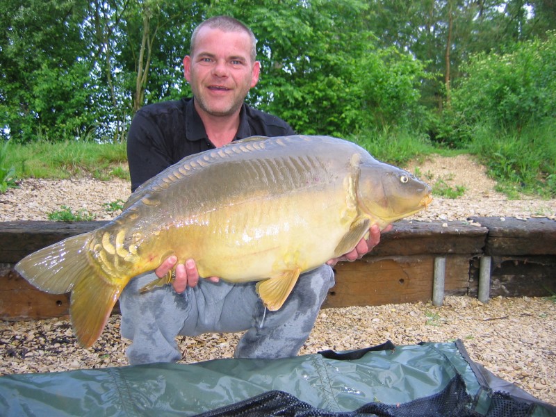 Carl Yam yam with his new PB at 30.12