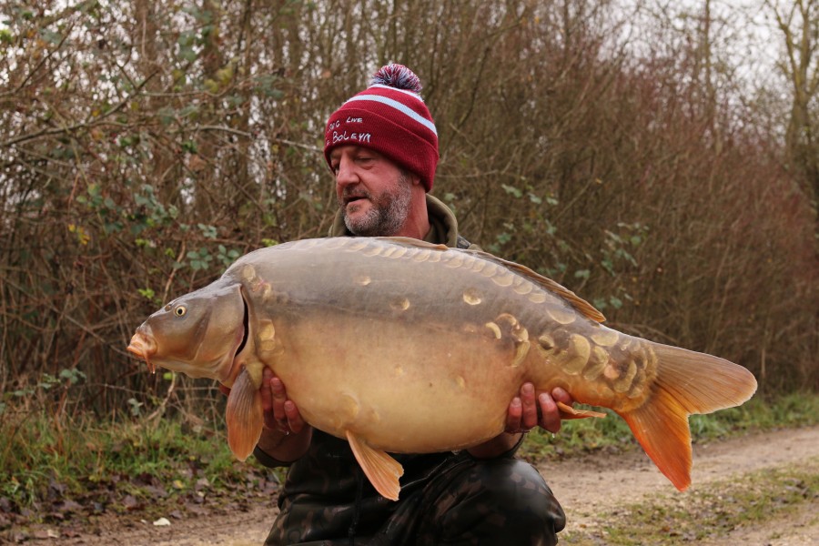 Jim with star gazer at 41lb