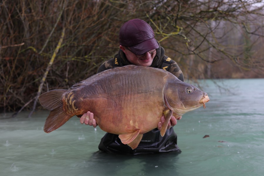 Dan with Ugloe at 40lb 2oz