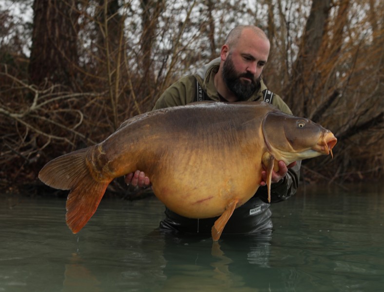 Ed With the Clean Fish at 62lb!
