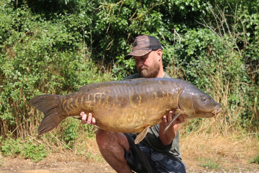 Dave with Alcatraz at 49lb