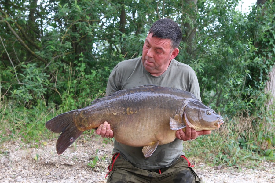 Chris with Kling-On at 40lb