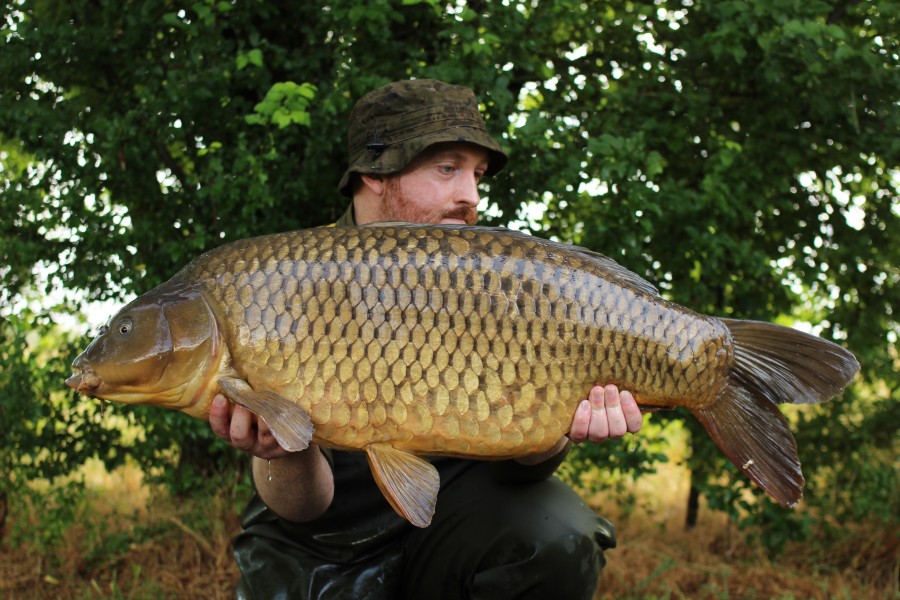 Dan with a 38lb 14oz common