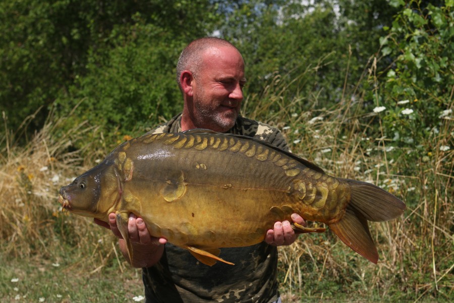 Jimmy Martin with AJ's from Pole weighing 30lb 3oz