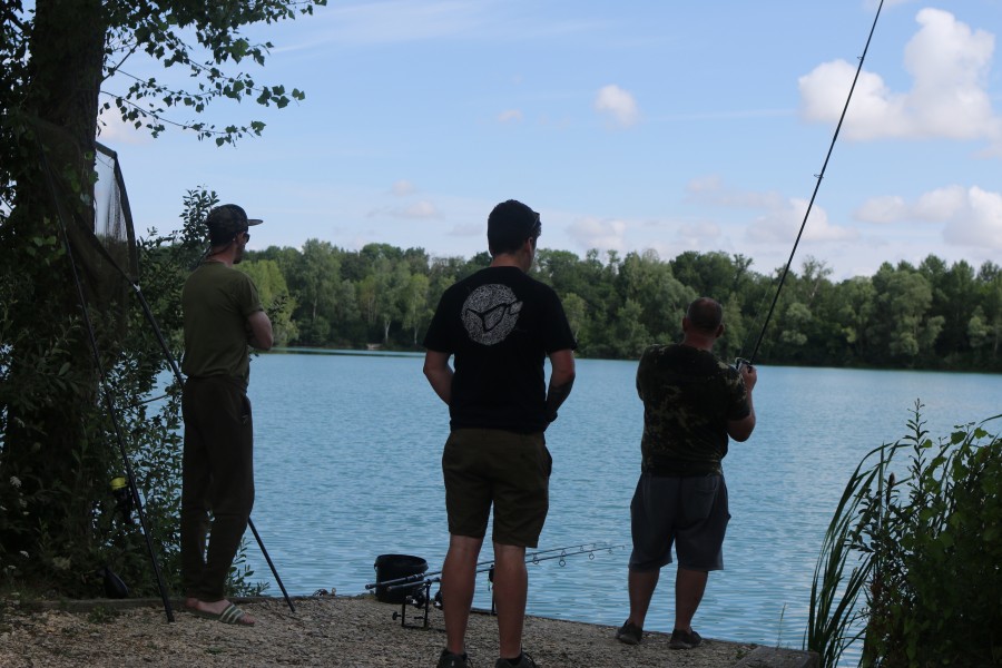 Fish on in Pole Position