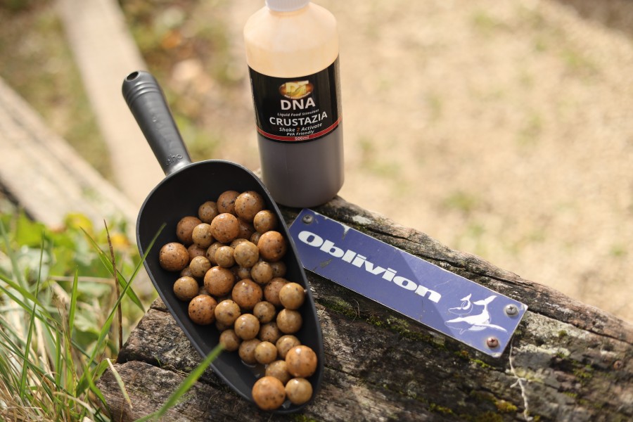 Balanced wafters for Tommie in Oblivion with some bait boosters.