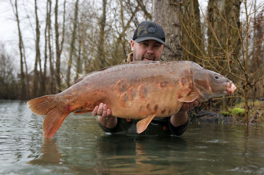 Dan's Best fish of the week, Black Scales 39lb 12oz.