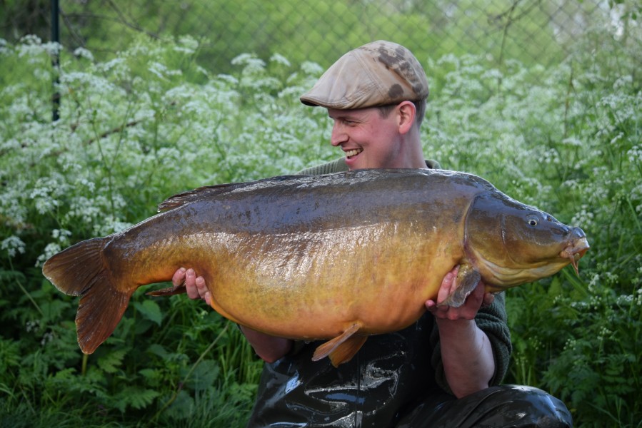 Sam with The Leather, 49lb 4oz