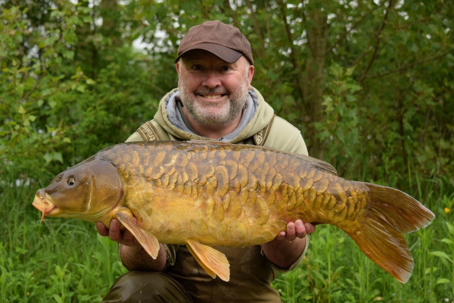 A lovely original scaly, Stinger 23lb 12oz for Mike