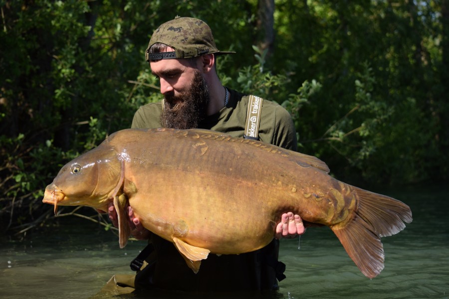 The amazing Buttercorn for Will Jar in Stock Pond, 52lb 4oz