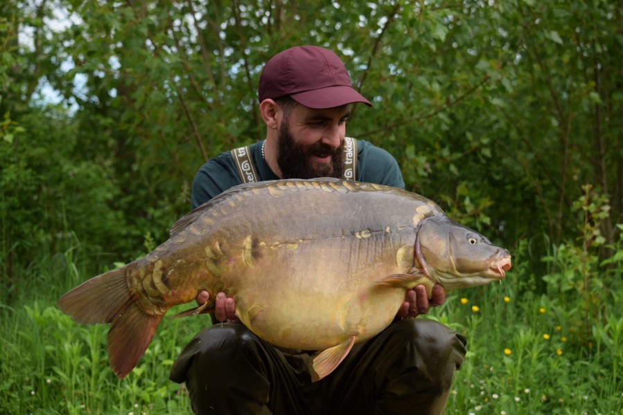 Smudger 37lb 12oz from Stock Pond