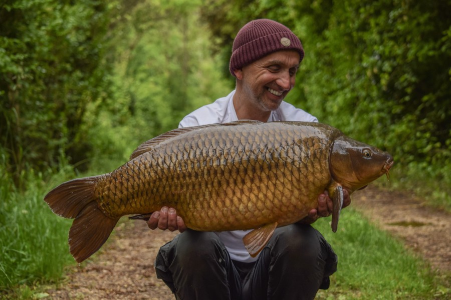 Thunder Buddy, 32lb 6oz for Chris in Bob's Beach