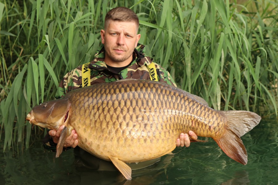 Aaron with the Furious Common at 57lb