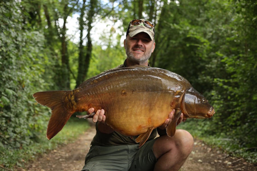 Andy with Violet 39lb