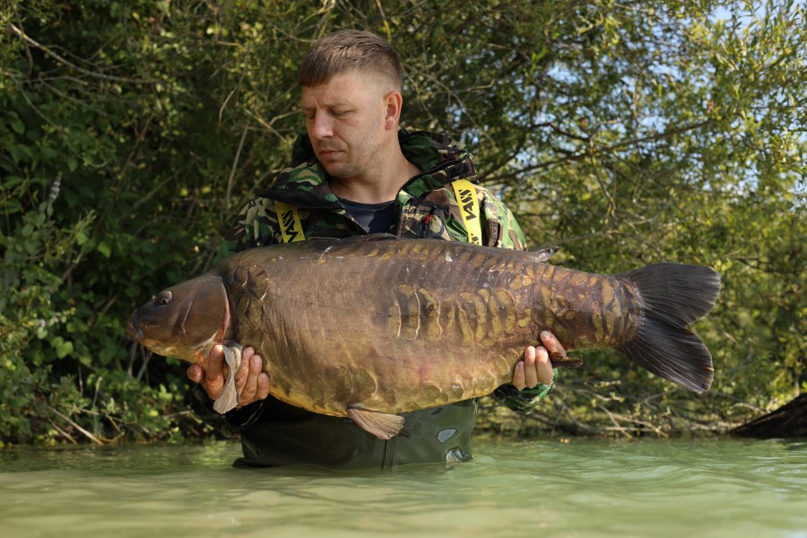 Aaron with Buzz's Half Linear