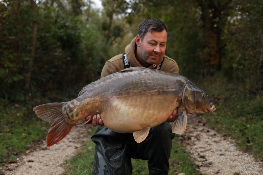 Karl Palmer with James 43lb 15oz from Oblivion