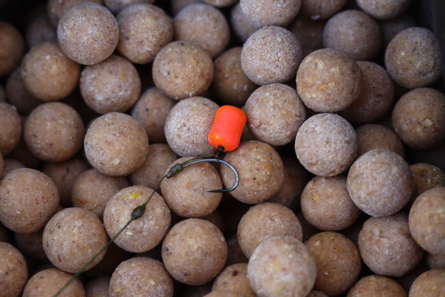 And his goto rig and bait combination