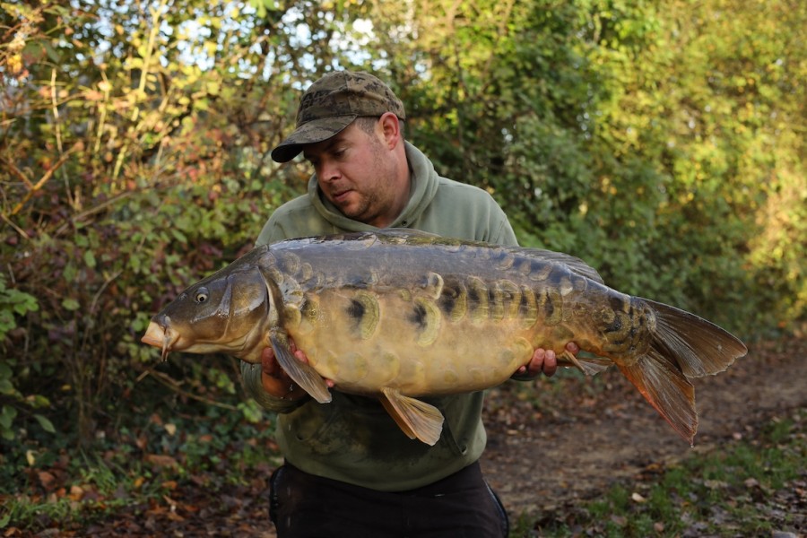Not been out for 5 years, Aristotle 34lb 4oz