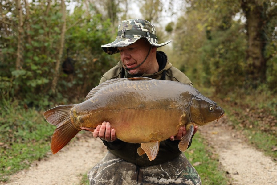 Jimmy with Bobby Dazzler, 24lb 12oz