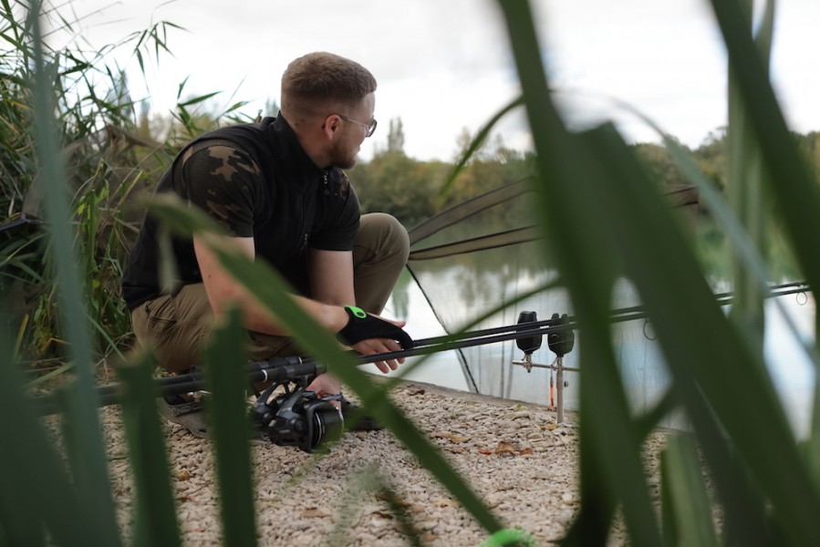 Calum redoing his rods