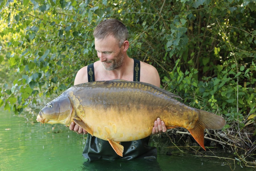 Darrell with Tiger Fish