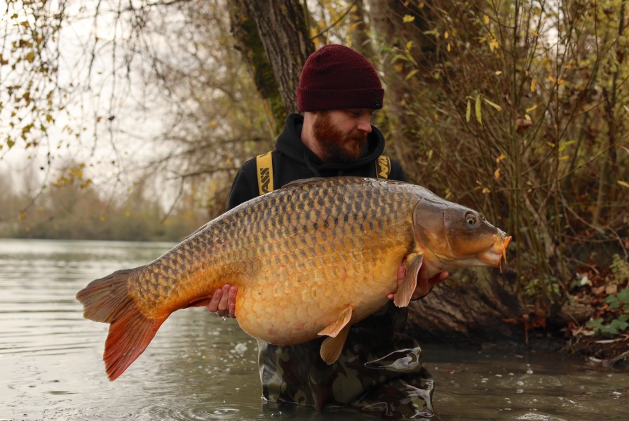 Marcus with The Koi