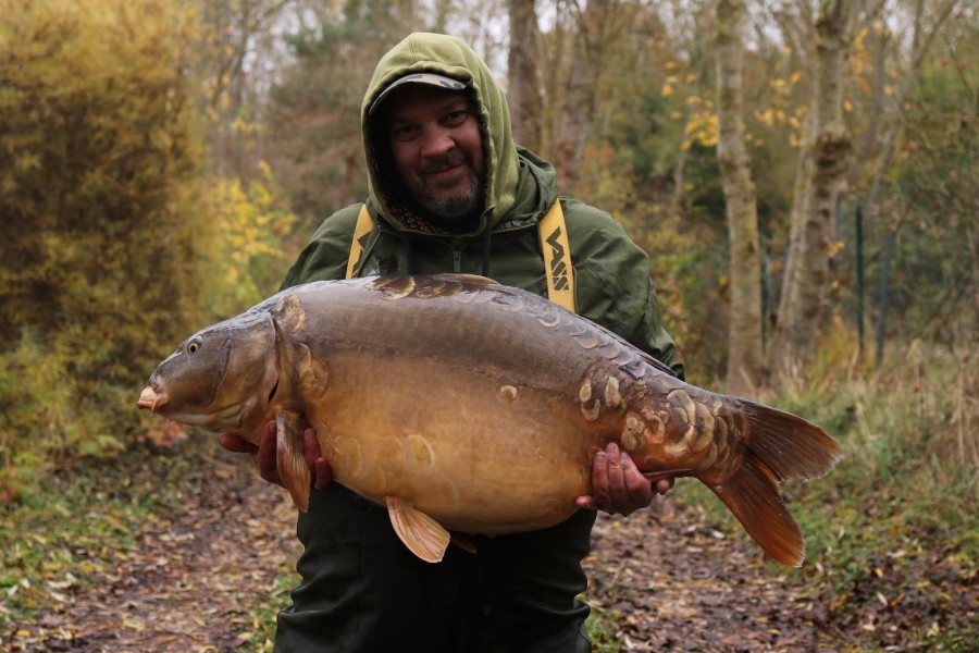 Dave with 'Mooney'