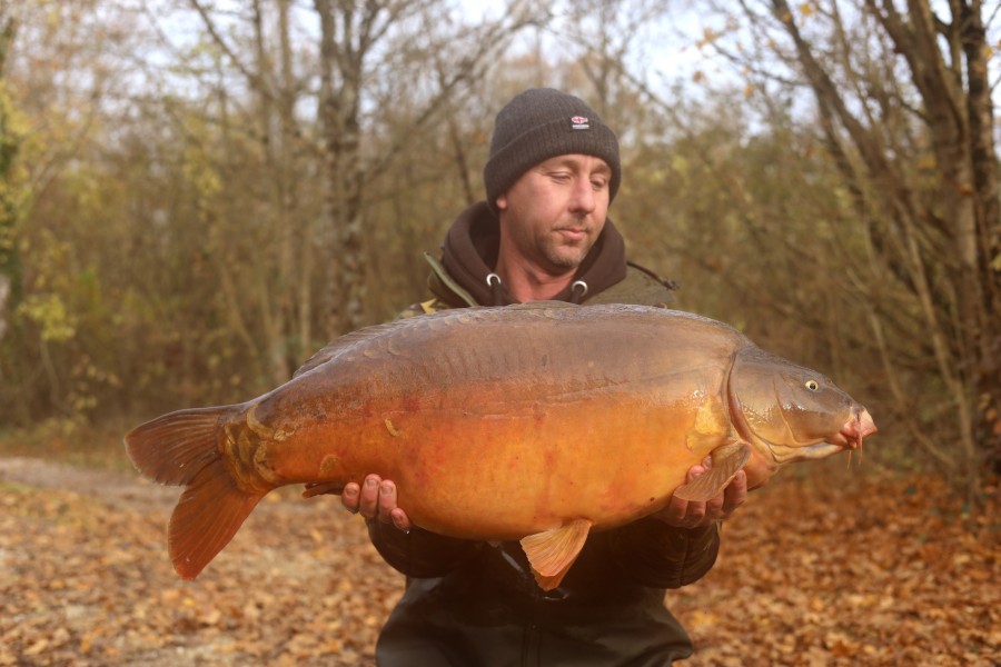 Sean with Mars Bar Muncher